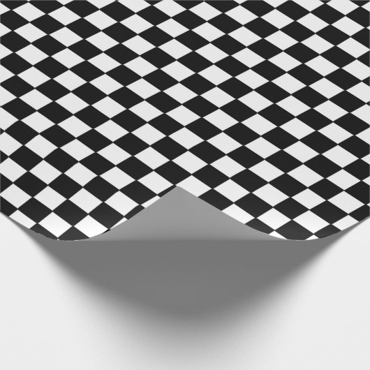 Zwart-witcontrollerpatroon Cadeaupapier (Hoek)