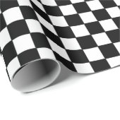 Zwart-witcontrollerpatroon Cadeaupapier (Rol Hoek)