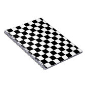 Zwart-witcontrollerpatroon Notitieboek (Rechterzijde)