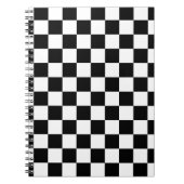 Zwart-witcontrollerpatroon Notitieboek (Voorkant)