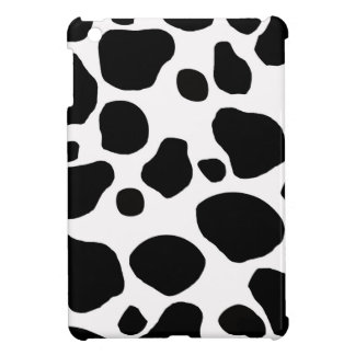 Zwart-witcow afdrukscherm iPad mini-draagtas iPad Mini Case