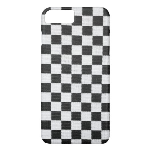 Zwart-witdambord Case-Mate iPhone Case (Achterkant)