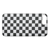 Zwart-witdambord Case-Mate iPhone Case (Achterkant (Horizontaal))