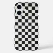 Zwart-witdambord Case-Mate iPhone Case (Achterkant)