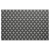 Zwart-witdronpatroonweefsel Stof (Yard (91,4 cm))