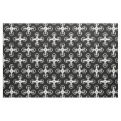 Zwart-witdronpatroonweefsel Stof (Fat Quarter)