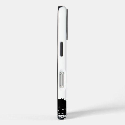 Zwart-wite Eiffeltower Case-Mate iPhone Case (Achterkant / Rechts)