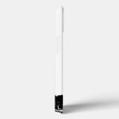 Zwart-wite Eiffeltower Case-Mate iPhone Case (Achterkant / Rechts)