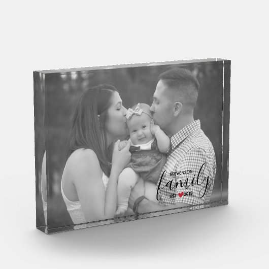 Zwart-witfamilie Oost. Foto van de jaarhartfamilie (Links)