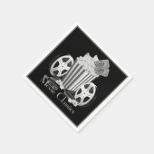 Zwart-witfilms klassiekers servet (Hoek)