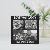 Zwart-witfilter | Van je vader foto (Staand voorkant)