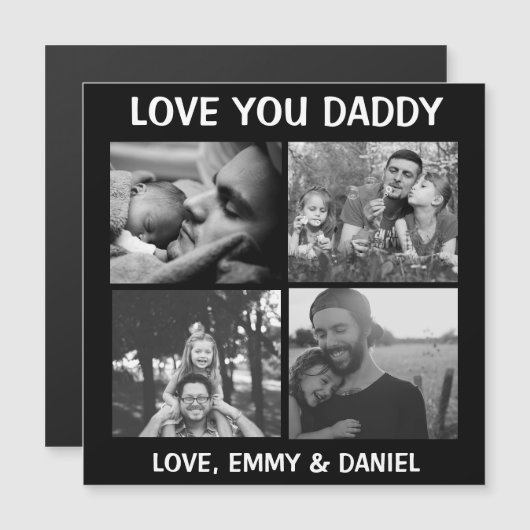 Zwart-witfilter | Van je vader houden (Voorkant / Achterkant)