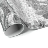 Zwart-witflessenstaafje met botanische ontkoppelin cadeaupapier (Rol Hoek)