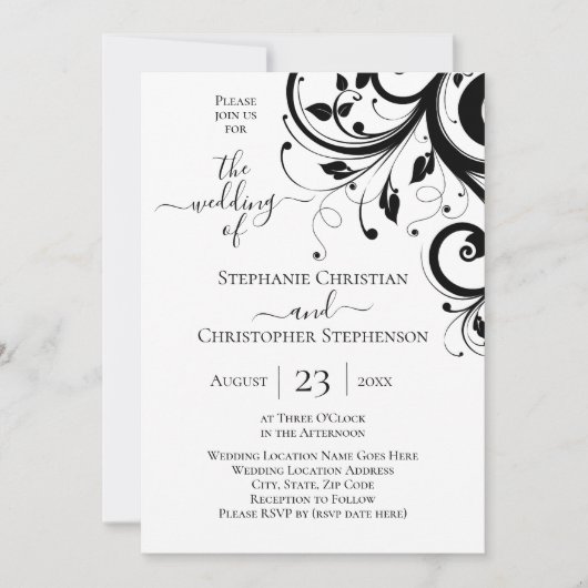 Zwart-witfoto en QR-code Kaart (Voorkant)