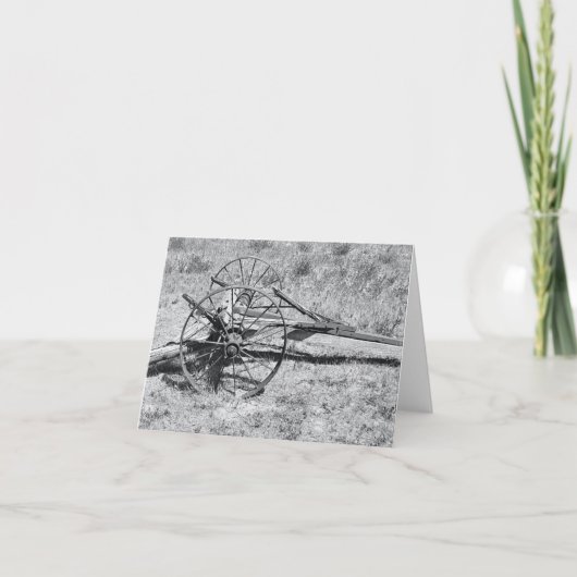 Zwart-witfoto Kaart (Voorkant)