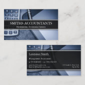 Zwart-witfotoaccountant - Visitekaartje (Voorkant / Achterkant)