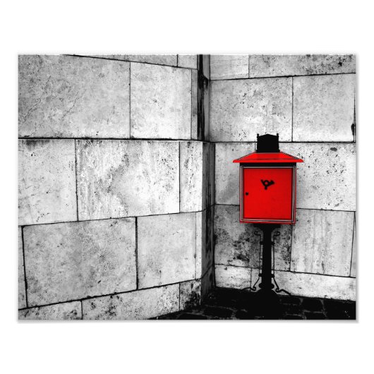 Zwart-witfotoafdrukken Foto Afdruk (Voorkant)