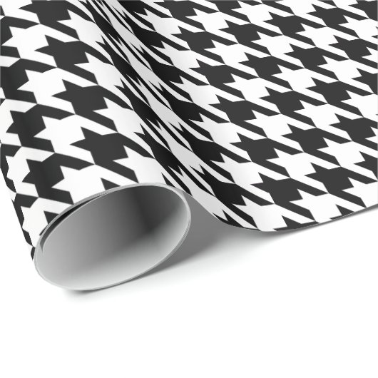 Zwart-witgeluid Cadeaupapier (Rol Hoek)