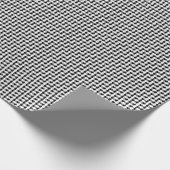 Zwart-witgeluid Cadeaupapier (Hoek)