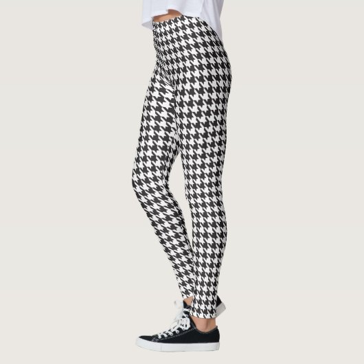 Zwart-witgeluid Leggings (Links)
