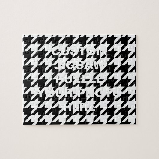 Zwart-witgeluid Legpuzzel (Horizontaal)