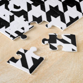 Zwart-witgeluid Legpuzzel (Zijkant)