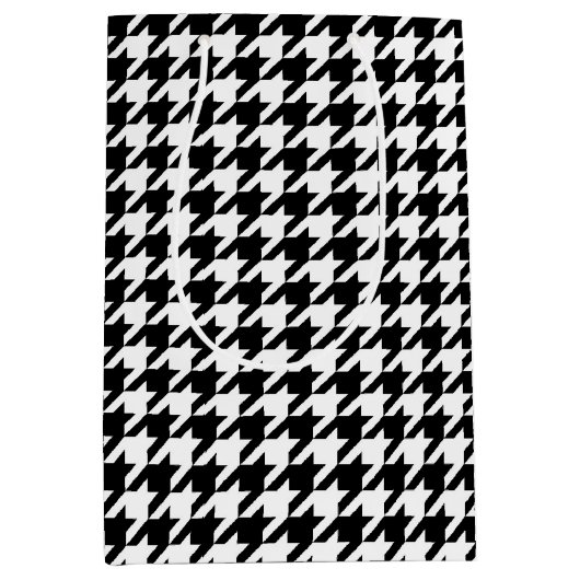 Zwart-witgeluid Medium Cadeauzakje (Voorkant)