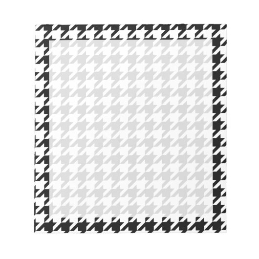 Zwart-witgeluid Notitieblok (Voorkant)