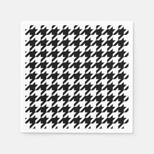 Zwart-witgeluid Servet (Voorkant)