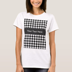 Zwart-witgeluid T-shirt