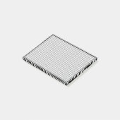 Zwart-witgeluid van Shirley Taylor Post-it® Notes (Schuin)
