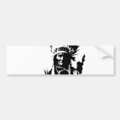 Zwart-witGeronimo Bumpersticker (Voorkant)