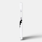 Zwart-witGeronimo Case-Mate iPhone Case (Achterkant / Links)