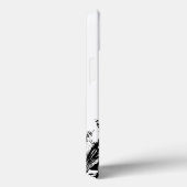 Zwart-witGeronimo Case-Mate iPhone Case (Achterkant / Rechts)