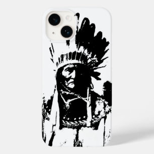 Zwart-witGeronimo Case-Mate iPhone Case