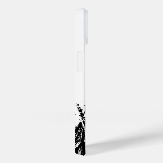 Zwart-witGeronimo Case-Mate iPhone Case (Achterkant / Rechts)