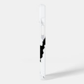 Zwart-witGeronimo Case-Mate iPhone Case (Achterkant / Links)