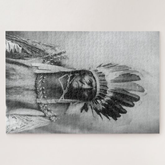 Zwart-witGeronimo Legpuzzel (Horizontaal)