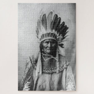 Zwart-witGeronimo Legpuzzel