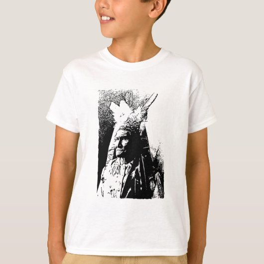 Zwart-witGeronimo T-shirt (Voorkant)