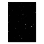 Zwart-witgespikkelde moderne legantiebruiloft kaart (Achterkant)