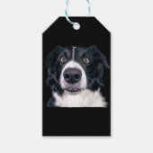 Zwart-withond Cadeaulabel (Voorkant)