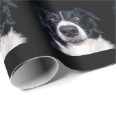 Zwart-withond Cadeaupapier (Rol Hoek)