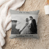 Zwart-withuwelijk Kussen (Deken)