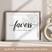 Zwart-witkalligrafie Weddenschap Poster