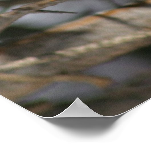 Zwart witkapje afdrukken poster (Hoek)