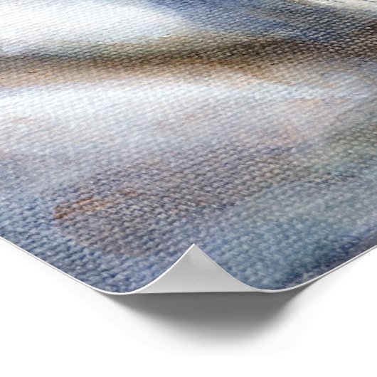 Zwart-witkapje art afdrukken poster (Hoek)