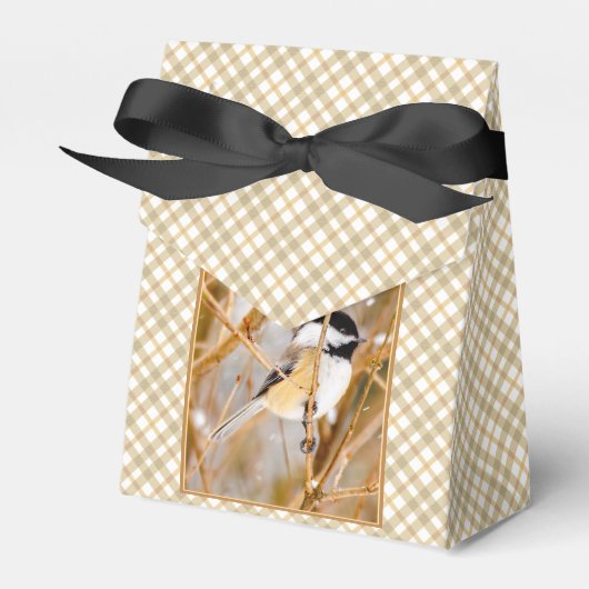 Zwart witkapje - originele foto bedankdoosjes (Voorkant Zijde)