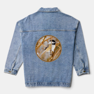 Zwart witkapje - originele foto denim jacket