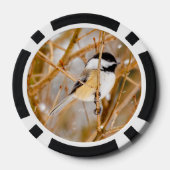 Zwart witkapje - originele foto poker chips (Achterkant)